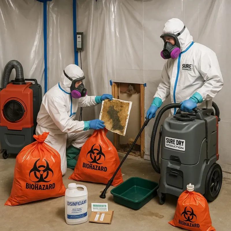 Contaminated Water Handling Protocols process in West Dundee, IL