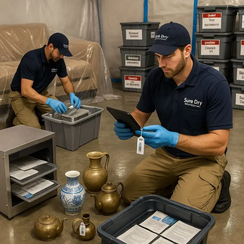 Content Protection and Restoration process in West Dundee, IL